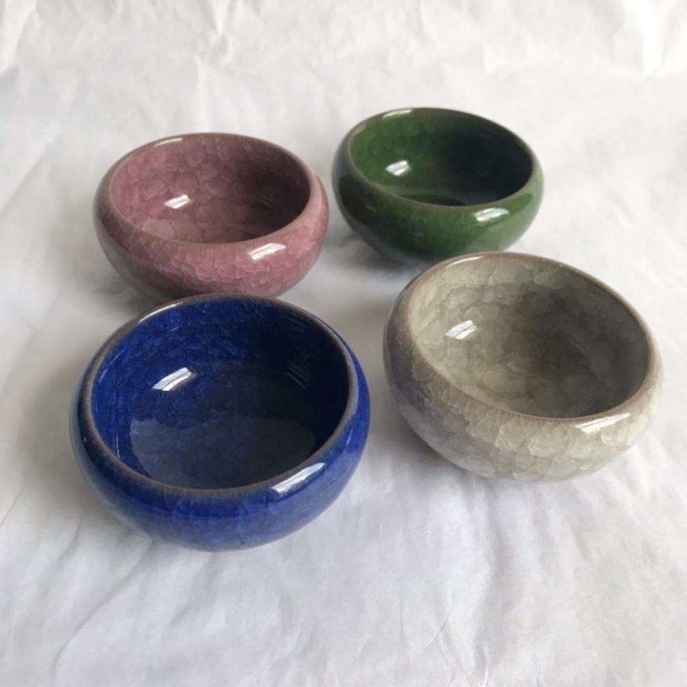 Small Tea Cup Bowl China Set 4